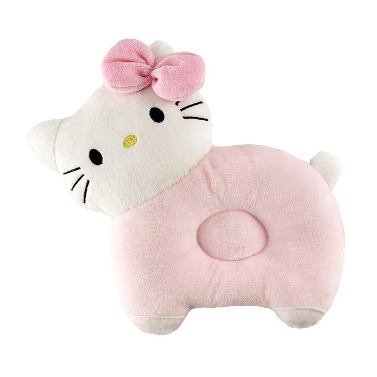 粉色小猫定形枕