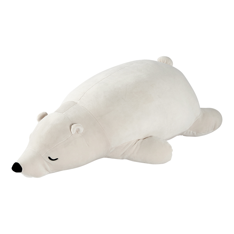 北极熊动物抱枕