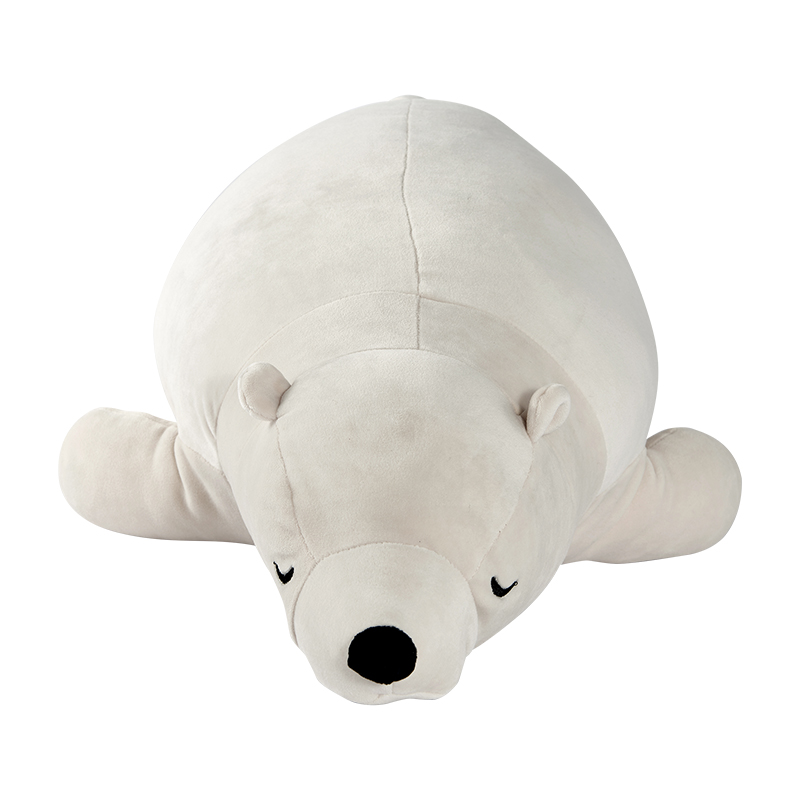北极熊动物抱枕